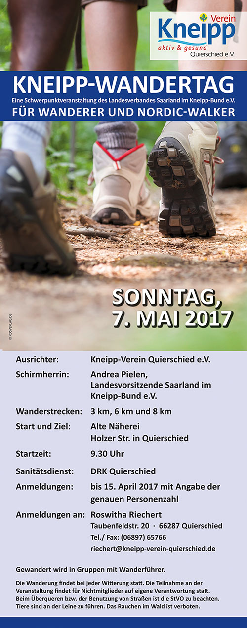 Kneipp-Wandertag